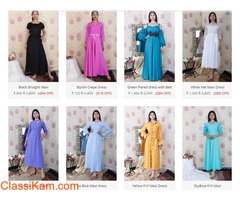 Buy Maxi Dress for Women Online in Belgaum