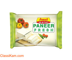 Amul Malai Fresh Paneer nutrition 200 Gram Block Pouch Online price