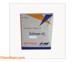 Buy Zoltrate 10mg White Online | Zolpidem | pharmacy1990
