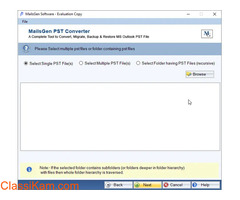 MailsGen PST Converter software