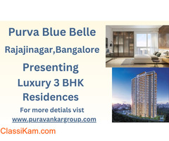 Purva Blue Belle - Discover 3 BHK Residences in Bangalore