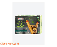 Buy Vezlay 100% Plant Based Seekh Kabab Online (200g)