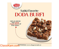 Best Doda barfi shops in Delhi
