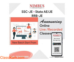 Best SSC JE Online Coaching Classes For SSC JE Preparation