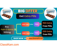Big Offer Get Extra Pills On Pain O Soma 500 mg