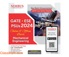 Top Institute GATE Mechanical Online classes By Nimbus learning