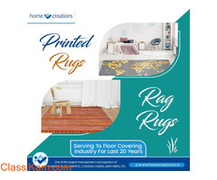 Get Printed Rugs Manufacturer and Exporter in India