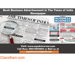 Times of India Business Promotion Advertisement