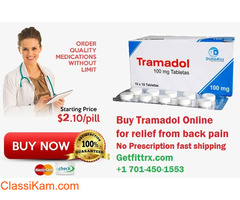 Pain Killer Ultram 100mg No Prescription and No Extra Charge