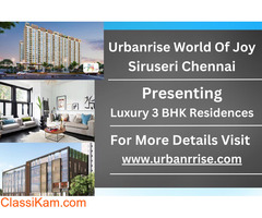 Urbanrise World of Joy - Unveiling Luxurious 3 BHK Residences