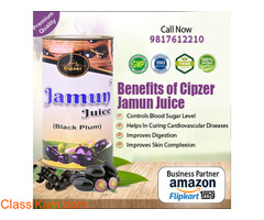 Jamun Juice improves health of the skin, eyes, heart