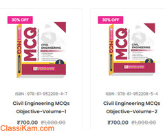 Which is the best Website for  MCQ for Civil Engineering to buy now?