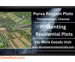 Purva Raagam Plots - Your Melody of Residential Bliss in Chennai