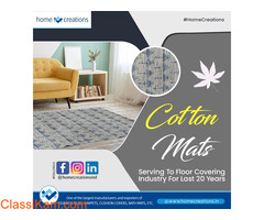 Get Cotton Mats Manufacturer in India