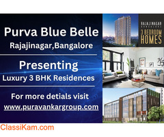 Purva Blue Belle - Luxurious 3 BHK Residences