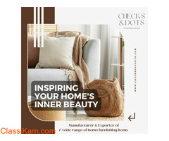 Get Home Furnishing Manufacturer and Exporter India