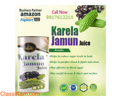 Karela-Jamun Juice helps maintain blood sugar levels