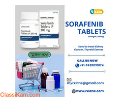 Generic Sorafenib 200mg Tablets at lowest cost Philippines