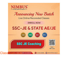 Which is the best online coaching classes for SSC JE in India?