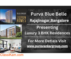 Purva Blue Belle - Where Luxury Residences Bangalore
