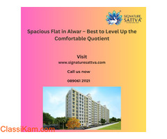 Spacious Flat in Alwar - Best to Level Up the Comfortable Quotient