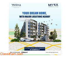 Apartments for sale in Kompally | Myra Project