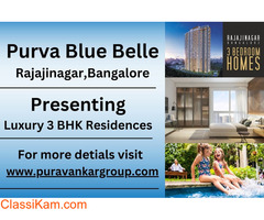 Purva Blue Belle - Where Opulence and Sophistication Meet