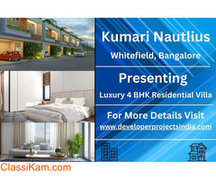 Kumari Nautlius - Luxury Villa Living in Whitefield, Bangalore