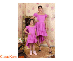 Buy Mother and Daughter Same Dress Online in Faridabad