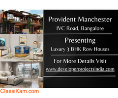 Provident Manchester - Where Luxury Meets Tranquility in 3 BHK