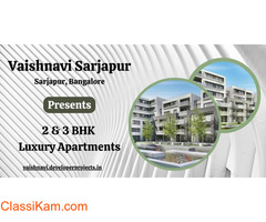 Vaishnavi Project In Sarjapur Bangalore - Bringing You Closer to Home