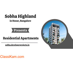 Sobha Highland Bengaluru - Celebrate Every Moment