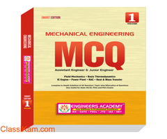 which is the best book for MCQ mechanical engineering?
