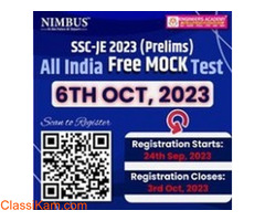 Best online test series for ssc je Electrical Engineering 2023