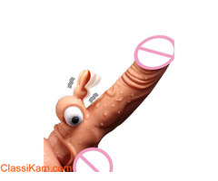 Brave Man Penis Sleeve with Multi-Speed Bullet Vibrator