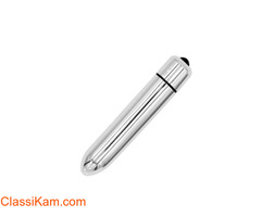 Bullet 5 Speed Stainless Steel Bullet Waterproof Silver