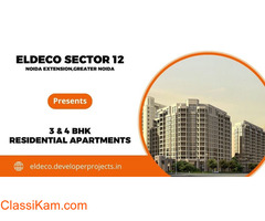 Eldeco Project In Sector 12 Greater Noida - Your Home Search Ends Here