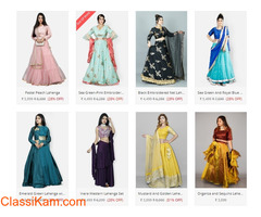 Shop Party Wear Lehenga online in Bangalore