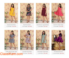 Buy Mini Dresses for Women Online in India