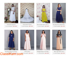 Shop Party Wear Gowns Online in Patna