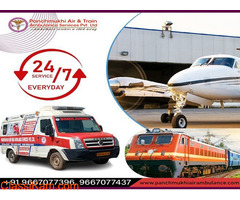 Train Ambulance in Guwahati - Availability of skilled Intensives