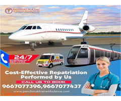 Panchmukhi Train Ambulance in Patna is a Risk-Free medical