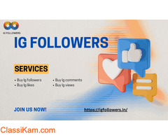 Get authentic Ig followers, views, likes, & comments