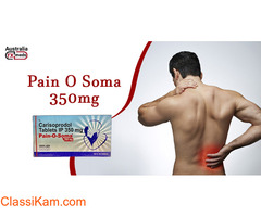 Pain O Soma 350 Tablets | Muscle Relaxant | Australiarxmeds
