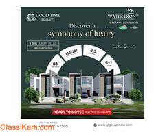 Gated Community 3BHK villas in Patancheru | Good Time Builders
