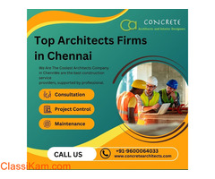 Top Architects Firms in Chennai | concrete architects