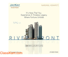 3 and 4BHK new apartments in Narsingi hyderabad | JayKay Infra
