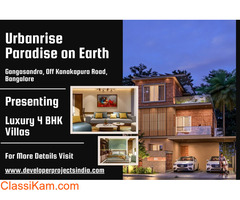 Urbanrise Paradise on Earth - Opulent 4 BHK Villas in Bangalore