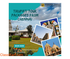 Tirupati Tour Packages From Chennai | Srinivasa Travels Chennai