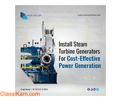 Saturated Steam Turbine Experts in India | Nconturbines.com